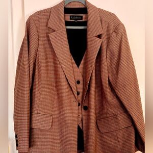 ELOQUII 2 Piece Blazer and Vest
